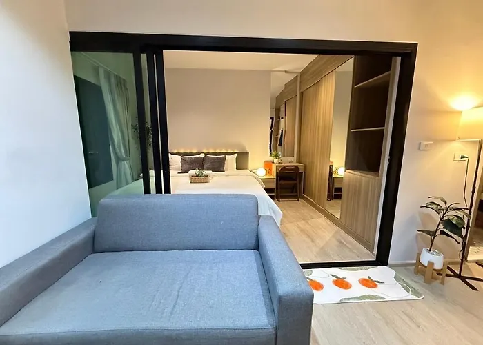 דירה 1 Bedroom Condo, Next To Bts Talat Phlu, 0 Meters, Near Iconsiam, Monthly Available בנגקוק